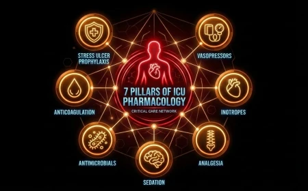 The Definitive Guide to ICU Pharmacology: Advanced Therapeutic Strategies in Critical Care Medicine
